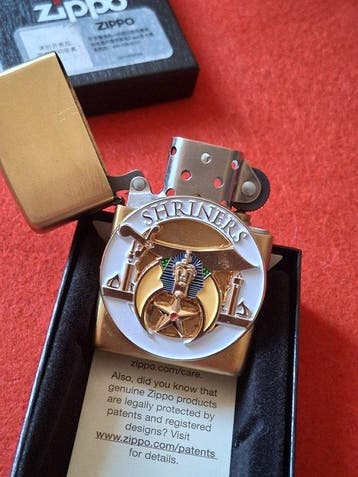 Zippo - Zonder minimumprijs - Zakaansteker - Messing, Staal, Nieuw