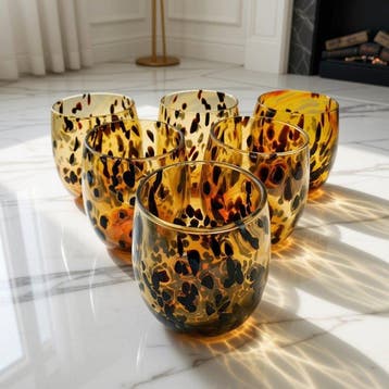 MurArt - Drinkset (6) - Glas - Bicchieri Maculati