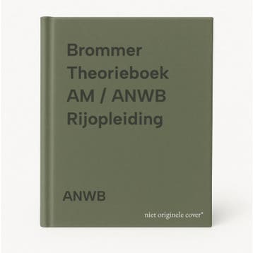 Brommer Theorieboek AM / ANWB Rijopleiding 9789018049720, Verzenden, Zo goed als nieuw, ANWB