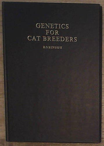 Genetics for Cat Breeders 9780080156477 Roy Robinson, Verzenden, Gelezen, Roy Robinson
