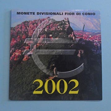 Saint-Marin. Year Set (BU) / Serie 1 Cent - 2 Euro