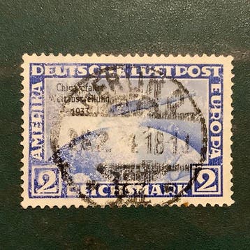 Duitse Rijk 1933 - 2 Mark Chicagofarth - Michel 497, Postzegels en Munten, Gestempeld