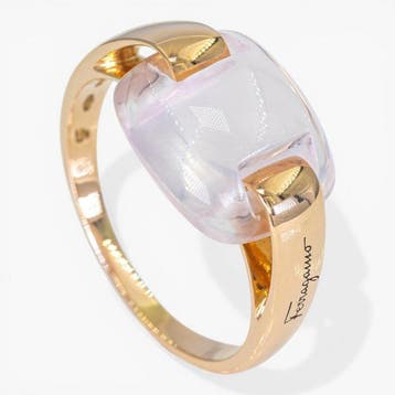 Zonder minimumprijs - Salvatore Ferragamo - Ring - 18 karaat, Nieuw