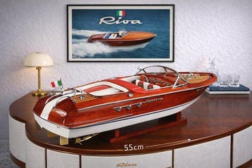 Riva Aquarama maquette de luxe, 53cm 1:14 - Modelboot, Hobby en Vrije tijd, Nieuw