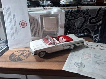 Danbury Mint 1:24 - Voiture miniature - Chevrolet Impala, Hobby en Vrije tijd, Nieuw