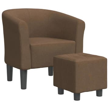 Kuipstoel bruin -30% | Retour deal: scoor deze luxe deal, Verzenden, Minder dan 75 cm, Nieuw, 50 tot 75 cm