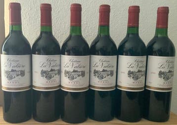 1996 Chateau La Valiere - Médoc Cru Bourgeois - 6 Bouteilles, Verzamelen, Nieuw
