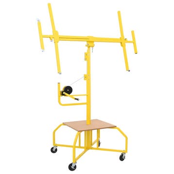 vidaXL Plafondplaatheftruck Geel 300 x 107 x 330 cm Staal, Verzenden, Nieuw