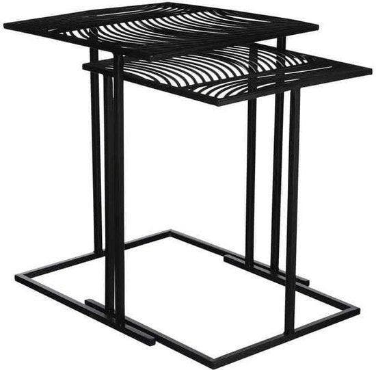 2dekans | Mica Decorations - Otilia Bijzettafel - Set van 2, Huis en Inrichting, Tafels | Bijzettafels, Ophalen of Verzenden