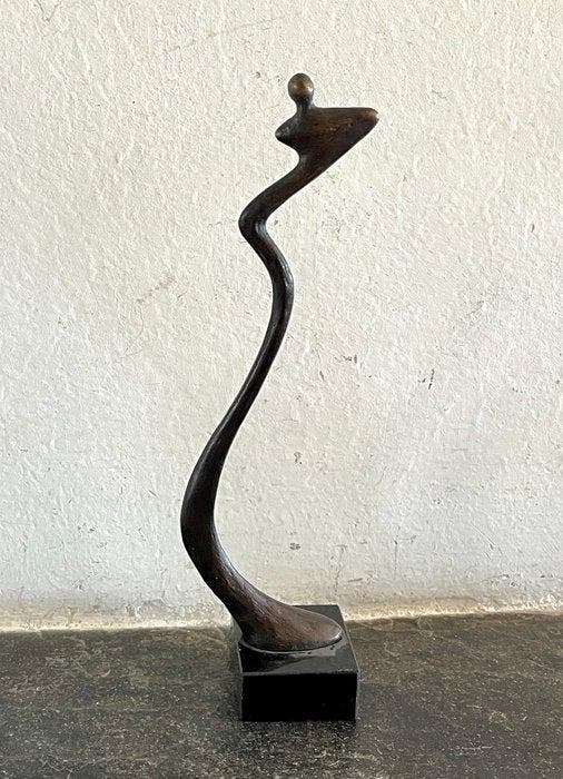 Beeldje (2) - Brons, Antiek en Kunst, Curiosa en Brocante