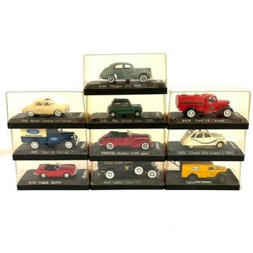Solido - Speelgoed Solido Diecast Car Lot - Frankrijk, Nieuw
