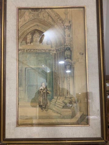 École italienne (XX) - Chiesa di Pompei