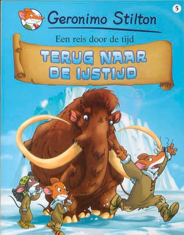 Terug naar de IJstijd / Een reis door de tijd / 5, Boeken, Verzenden, Zo goed als nieuw, Geronimo Stilton