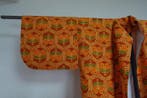 Kimono – Elegante oranje ombré-gradatie, traditionele