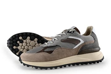 Floris van Bommel Sneakers in maat 40½ Bruin, Kleding | Heren, Schoenen, Bruin, Verzenden, Floris van Bommel, Zo goed als nieuw