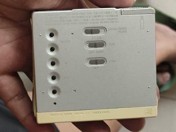 Sony - MZ-E75 Draagbare minidisc speler-recorder, Nieuw