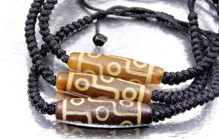 3 uniseks armbanden Boeddhistische heilige Tibetaans, Collections, Minéraux & Fossiles