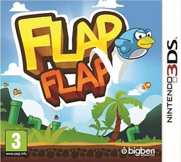 Flap Flap (3DS Games), Games en Spelcomputers, Games | Nintendo 2DS en 3DS, Ophalen of Verzenden, Zo goed als nieuw