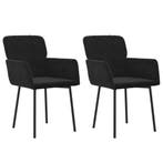 Stoelen Zwart | Retour Deal | Wacht Niet! (eetkamerstoelen), Huis en Inrichting, Twee, Verzenden, Zwart, Nieuw