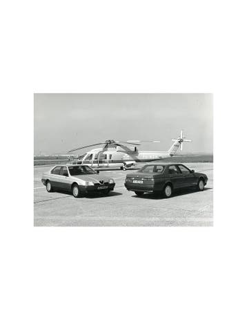 1988 ALFA ROMEO 164 PERSFOTO, Nieuw