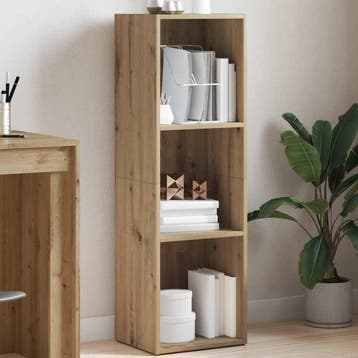 vidaXL Boekenkast 36x30x114 cm bewerkt hout artisanaal, Verzenden, Nieuw