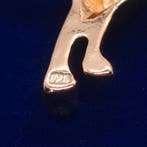 Argent 925. - Broche - Retriever doré.