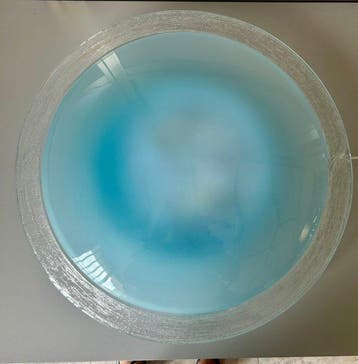Plafondlamp - Muranoglas, geblazen, IJzer - filigraan