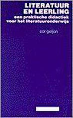 Literatuur en leerling 9789062839339 C. Geljon, Verzenden, Gelezen, C. Geljon