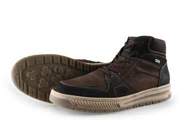 Rieker Veterboots in maat 45 Bruin, Bruin, Verzenden, Boots, Zo goed als nieuw