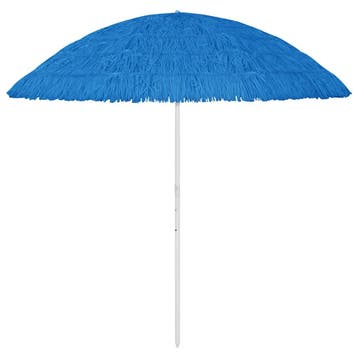 vidaXL Strandparasol Hawaï 300 cm blauw, Verzenden, Nieuw