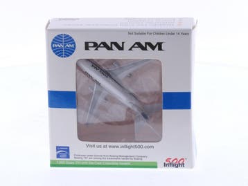 Schaal 1:500 Inflight500 355 4073 Boeing 737-200 Pan Am-C..., Hobby en Vrije tijd, Ophalen of Verzenden, Zo goed als nieuw