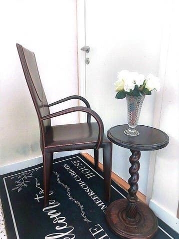 Arper - Chaise - Zadelleer