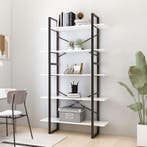 vidaXL Boekenkast met 5 schappen 100x30x175 cm bewerkt hout, Verzenden