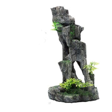 Steile rots met doorkijk / Aquarium decoratie As-917, Dieren en Toebehoren, Verzenden, Nieuw, Gevuld zeewateraquarium