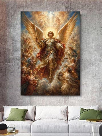 Shayer - The Angel of Divine Judgment - XL - 60x80cm - 1/1