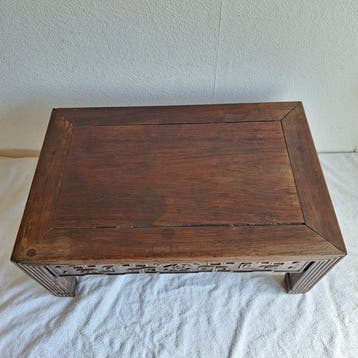 Bijzettafel - hard hout - China - Kang tafel (Zonder