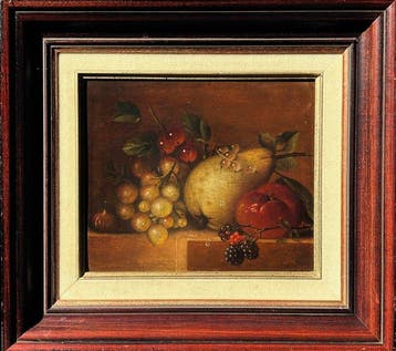 Francina Louise Schot (1816-1894) - Stilleven met fruit