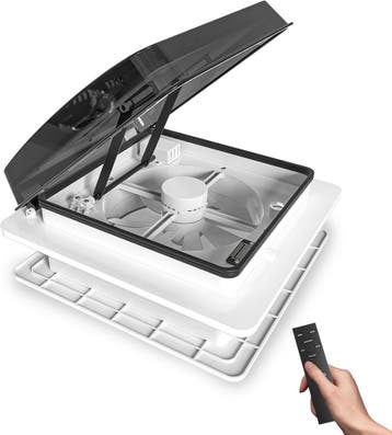 14 Dakventilator 12V met regensensor: retour deal, weg =..., Verzenden