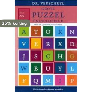 Grote puzzelencyclopedie set 9789021541211 Verschuyl, Boeken, Verzenden, Gelezen, Verschuyl