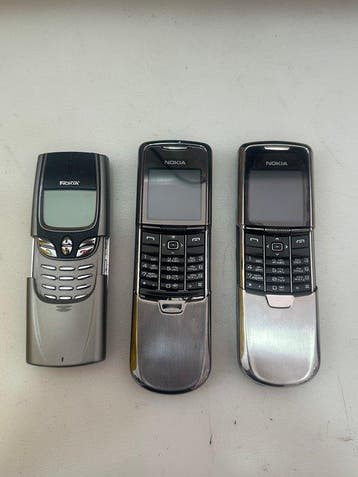 Nokia 3300, 9210i, N76, N95, 7650, 8800 (x2), 8850, Motorola, Nieuw