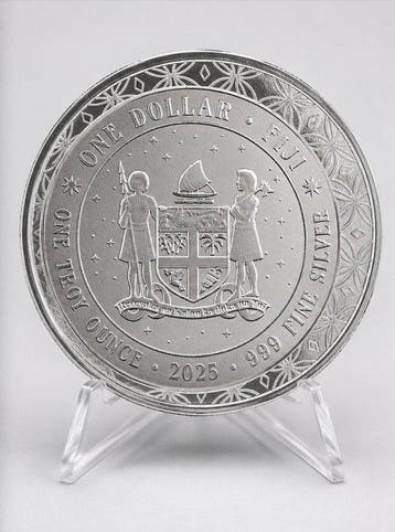 Fiji. 1 Dollar 2025 – Unicorn Blossom – 1 oz Silver coin –