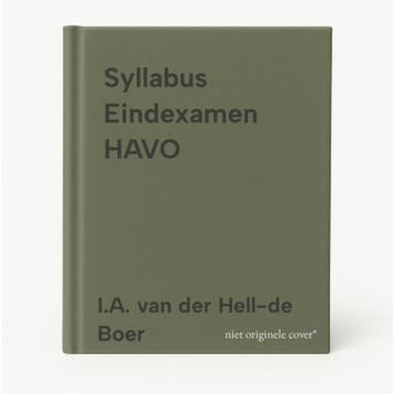 Syllabus Eindexamen HAVO 9789490227012, Verzenden, I.A. van der Hell-de Boer
