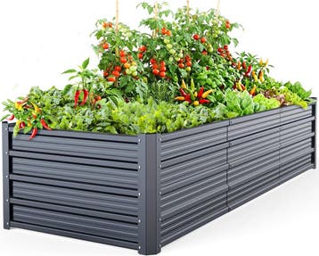 Ohuhu Bloembak 240x90cm | Tweede kansje | OP = OP, Tuin en Terras, 100 cm of meer, Verzenden, Nieuw, Metaal