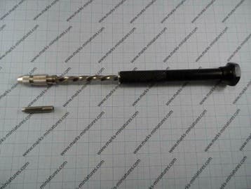 Handboortje met veer - groot