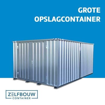 Demonteerbare storage unit voor een lage prijs! OP=OP, Ophalen, 200 tot 400 cm, Schuur, Zo goed als nieuw