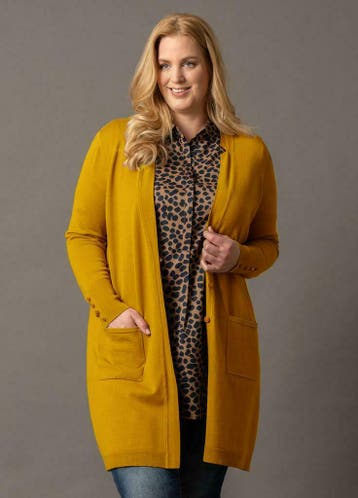 Vest Request gebreid rever split maat 44, Kleding | Dames, Verzenden, Nieuw