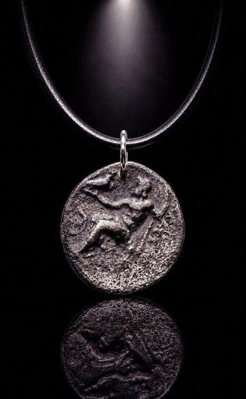 Hellenistisch Grieks Alexander the Great - Zeus Zilveren