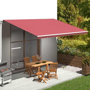 vidaXL Vervangingsdoek voor luifel 500x350 cm polyester, Verzenden