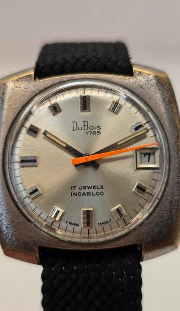 DuBois - Vintage Incabloc Hand-wind Date - Zonder, Nieuw