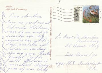 Nederland - Stad en Landschap, Bruggen, Dieren, Folklore,, Gelopen
